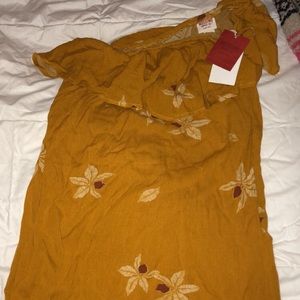 Yellow Hawaiian Sun Dress